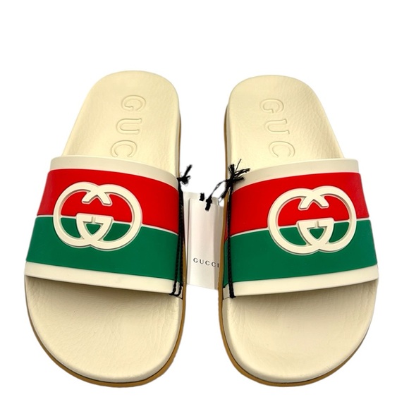 Gucci Interlocking G Slide Sandals Size 39 - Picture 3 of 15